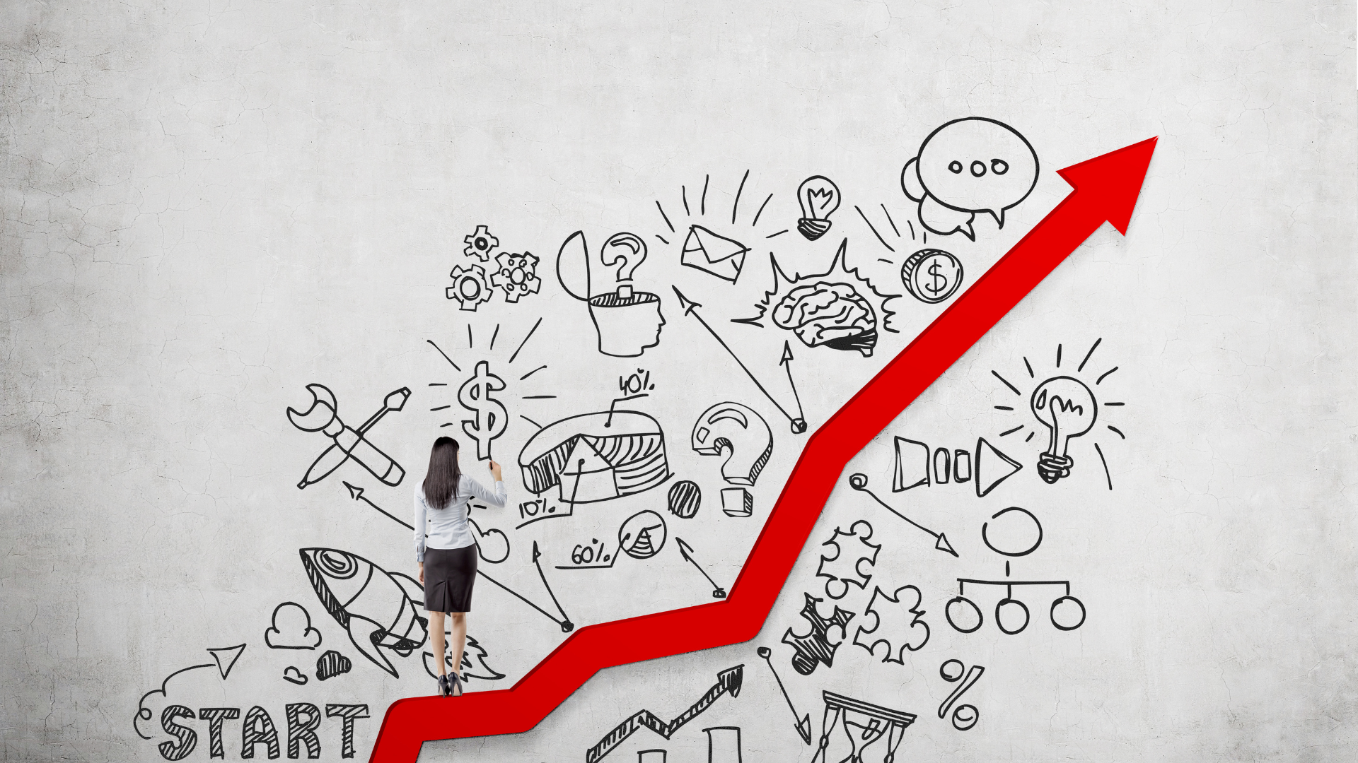 英語学習やキャリアアップをイメージしたビジュアル